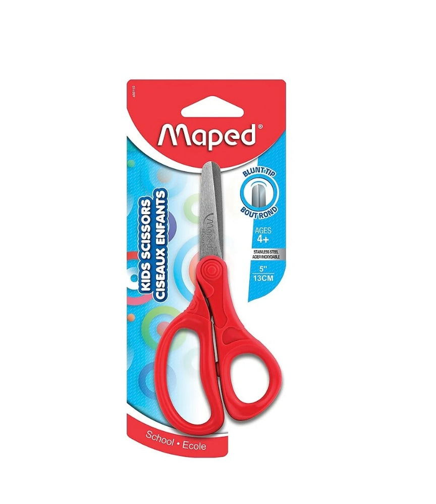 Ciseaux scolaires 5" bouts ronds