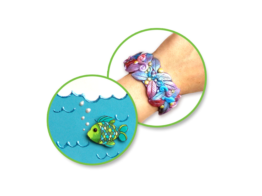 Peinture 3D à base d'eau 53 ml couleurs nacrées