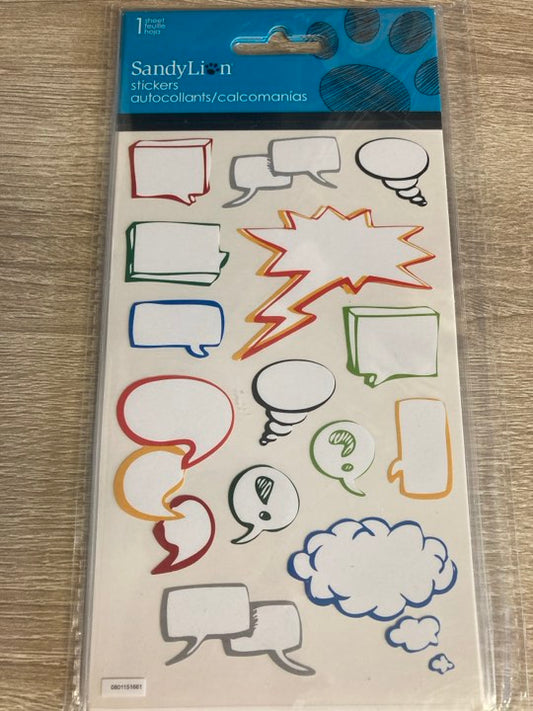 Autocollants bulles