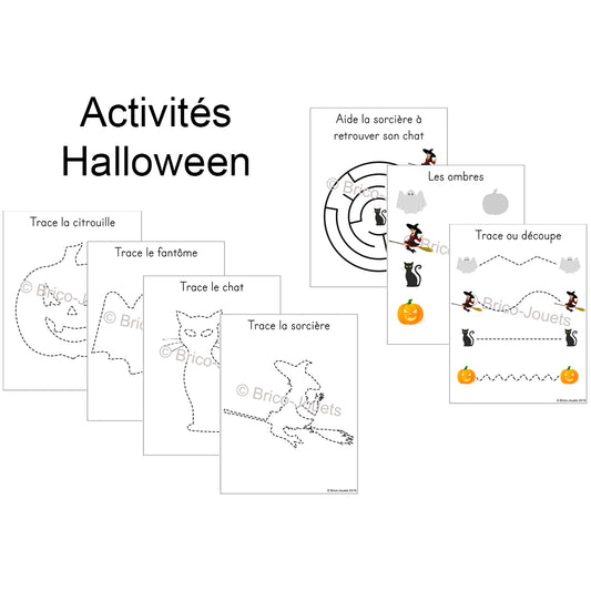 Fichier téléchargeable - Activités Halloween