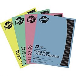 Cahier d'exercices interligné 32 pages d'Hilroy