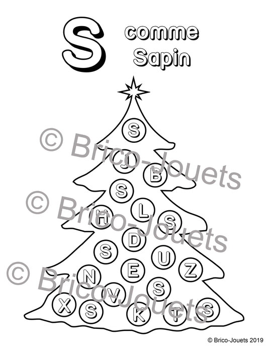 Fichier téléchargeable - S comme sapin